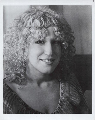 Bette Midler Hermosa Headshot Sonriente 8x10 Fotografia