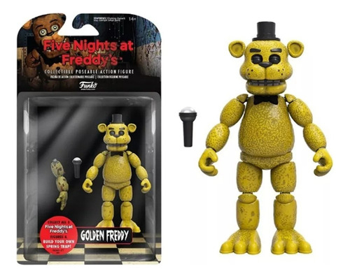 Figura De Acción Articulada Fnaf Five Night Game Toys [u]