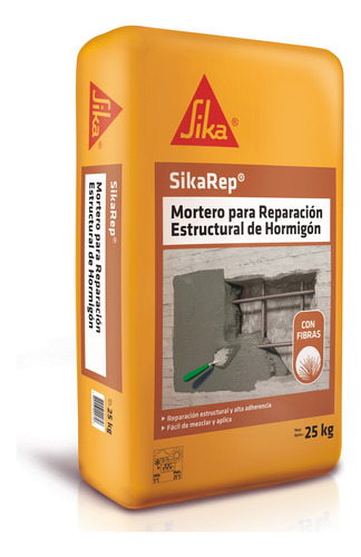 Sikarep Mortero Para Reparación De Hormigón 25kg Sika