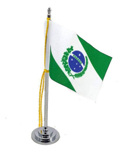 Mini Bandeira Mesa Paraná Mastro 15 Cm