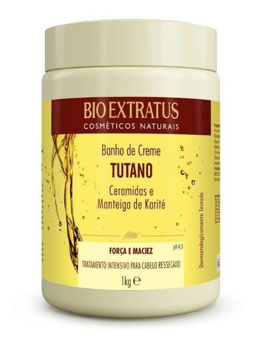 Banho De Creme Bio Extratus Tutano Força E Maciez 1kg
