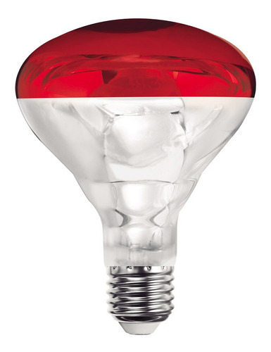 Foco Adir Spot Br40 Incandecente Rojo