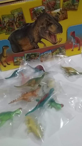 Set Completo 24 Muñequitos Figura Dinosaurios Como Yo Panini