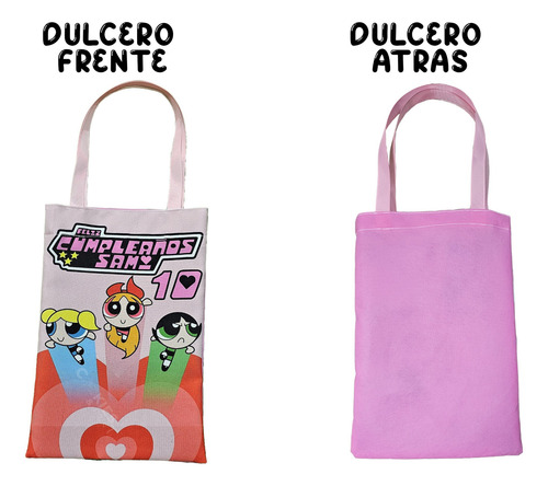 Las Chicas Superpoderosas 15 Dulceros Personalizados