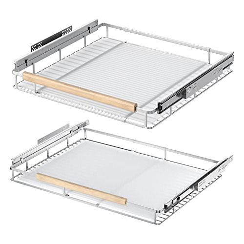 Organizador De Gabinete Extensible Deslizante Para Estantes