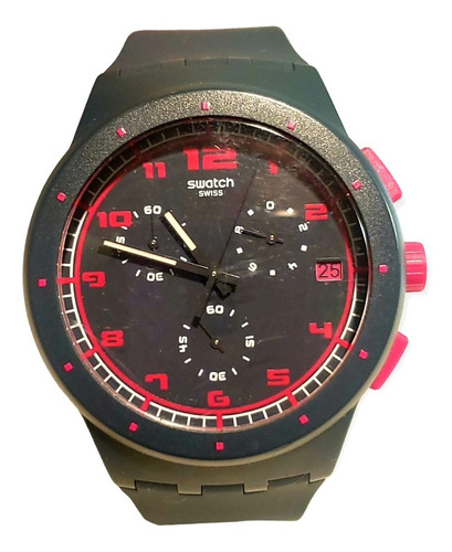Reloj Swatch A Touch Of Fucsia Susa400 Plastico