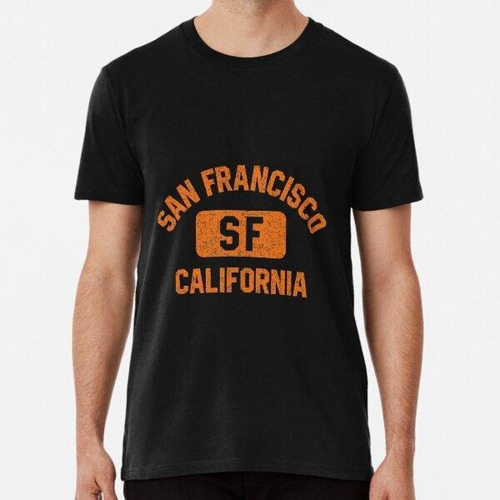 Remera San Francisco California Sf Gym Style Algodon Premium