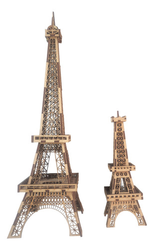Torre Eliffel Souvenirs ~ 20cm Fibrofácil X25 Unidades