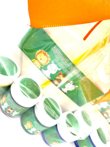 Imagem 3 de 4 de Kit Lembrancinha Pintura Safari - 10 Kits