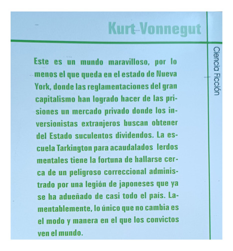 Hocus Pocus / Kurt Vonnegut / Libro Nuevo!!!