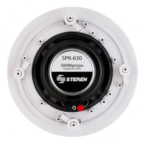 Imagen 5 de 5 de Kit De 2 Bocinas Redondas De 300 Watts Pmpo C/u, Para Plafon