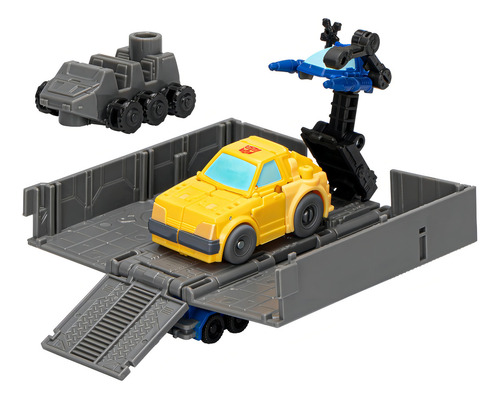 Optimus Prime e Bumblebee Transformers Legacy Core Class
