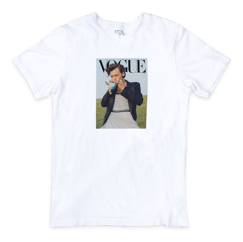 Blusa Harry Styles Portada Revista Aesthetic.