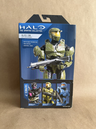 Figura Alice-130 Halo Spartan Collection Jazwares Articulada (Usado)