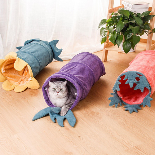 Mascota Gato Hámster Túnel Juguete Tubo Tienda Conejillo