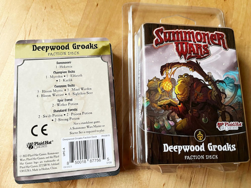Expansión Deepwood Groaks Juego De Cartas 2 Jugadores 9 Años