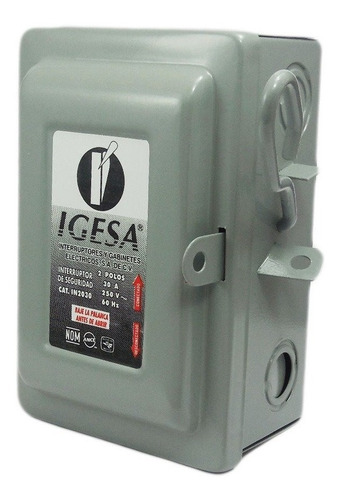 Interrupror De Seguridad 2 X 30 Igesa