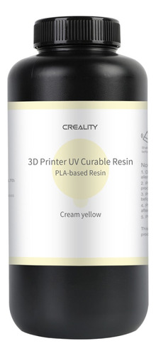 Creality Resina Pla-based Uv Curable 500g Amarillo