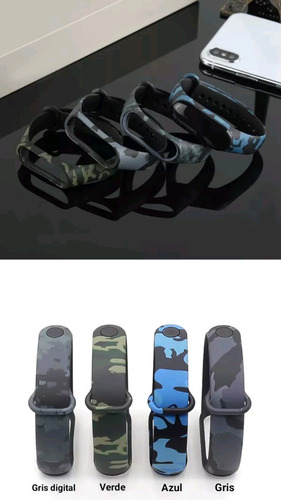 Correa Camuflada Para Xiaomi Mi Band 7