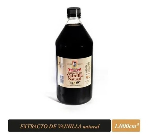 Extracto De Vainilla Natural 1 Litro El Castillo Reposteria