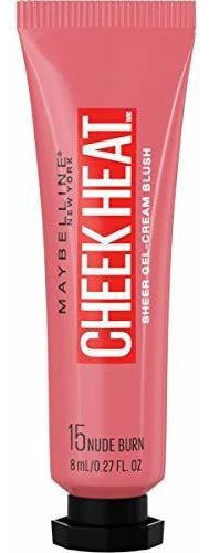Rubor Maybelline Cheek Heat Gel-cream Blush Makeup, Ligero, 
