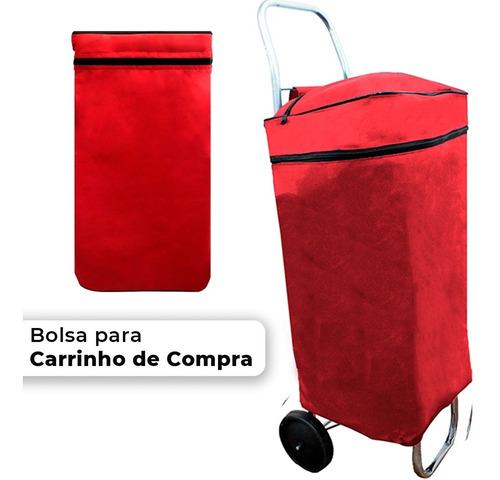 Bolsa Sacola Para Carrinho De Compras Mercado Feira Chinês