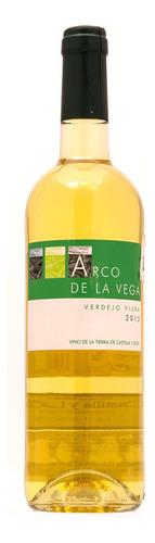 Vino Blanco Español Arco De La Vega Verdejo Y Viura 750ml