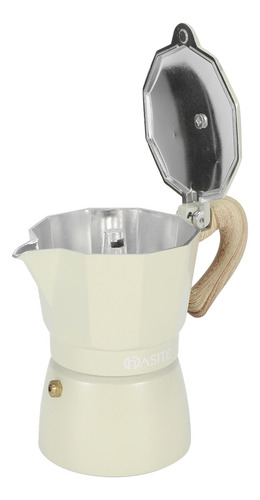 Cafetera De Aluminio Octogonal Moka Para El Hogar