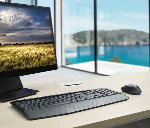 Imagen 8 de 9 de Combo Teclado Y Mouse Inalámbricos Logitech Mk345