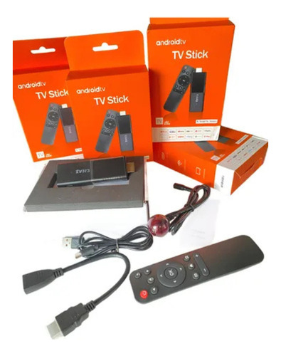 Tv Stick Ls- 128gb 8gb Ram 4k Android Hdmi Negro Estándar