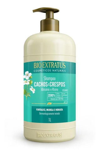 Imagem 1 de 1 de Bio Extratus Cachos E Crespos Shampoo 1l