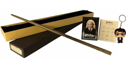Varita Luna Lovegood Normal - Harry Potter - Calidad Premium