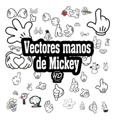 Vectores Manos De Mickey