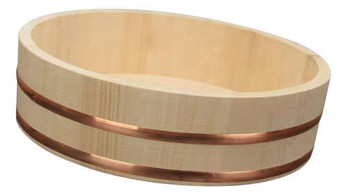 Cuenco De Madera Para Arroz Y Sushi, Bañera Para 30x7,5 Cm