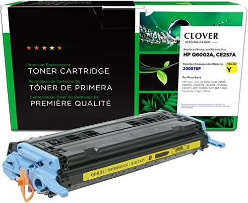 Wpp P Remanufacturado Yellow Toner Cartridge For Hp 124 a