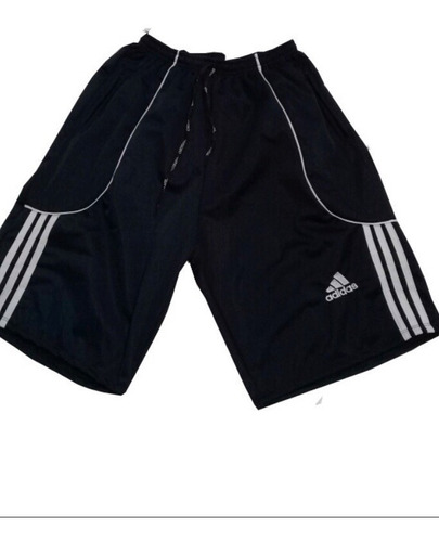 bermuda adidas bolso ziper