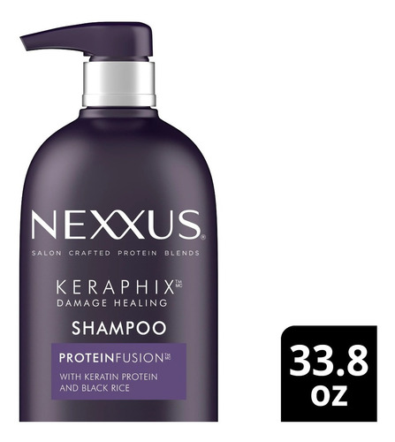 Shampoo Nexxus Keraphix Queratina Para Reparar Cabello Seco
