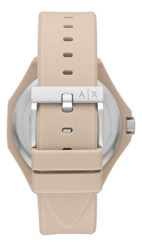 Reloj Mujer Ax Andrea Silicona 3m Correa Nude