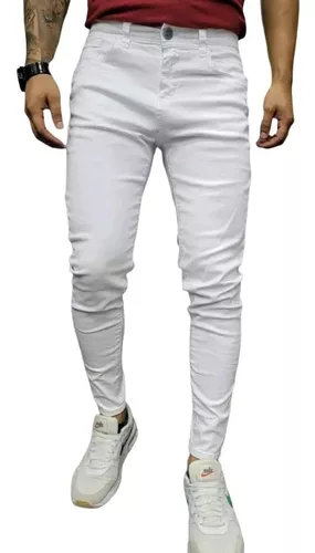 Incorporar escaldadura Robusto Pantalones Jean Blanco Hombre | MercadoLibre 📦