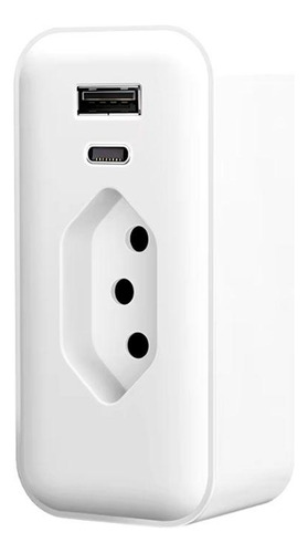 Adaptador De Tomada Avatto 20a Wi-fi 1tomada 1tipo-c 1usb Bv