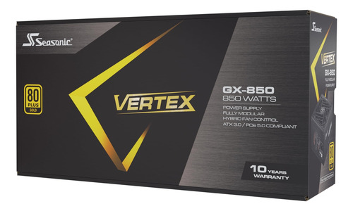 Fuente De Poder Seasonic Vertex Gx-850 850w Eficiencia 80