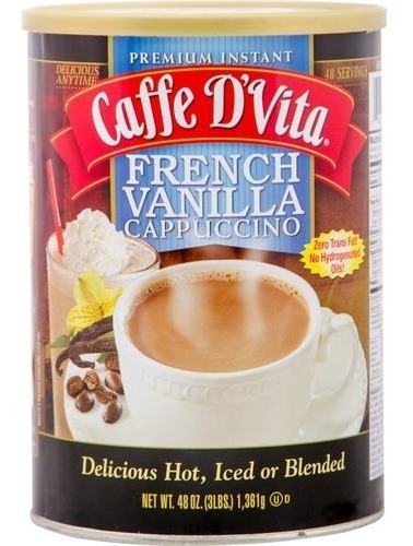 Caffe D'vita Mezcla De Cappuccino Vainill - G A $55