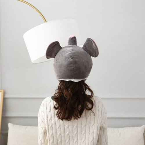 Gorro De Felpa For Animales, Gorro De Elefante, Gorro De