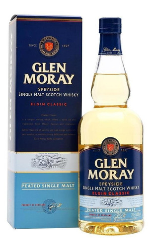 Whisky Escocés Glen Moray Classic Peated 700ml Local