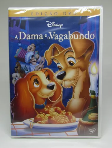 Dvd A Dama E O Vagabundo - Lacrado - Original - Disney