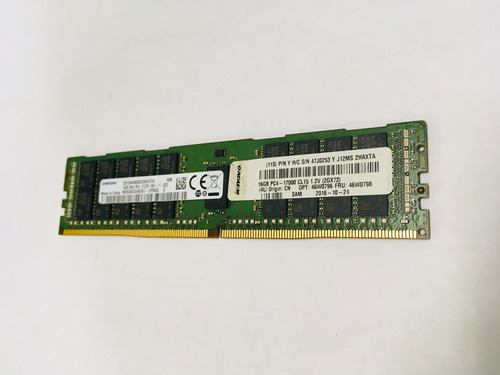Memória16gb 2rx4 Pc4 2133p Pc4 17000r Ddr4 (Usado)