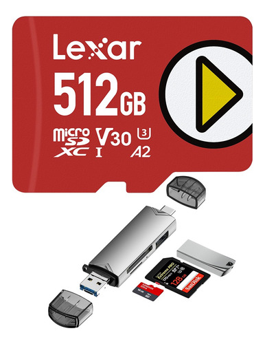 Lexar Tarjeta De Memoria Play 512gb Nintendo Switch Obsequio