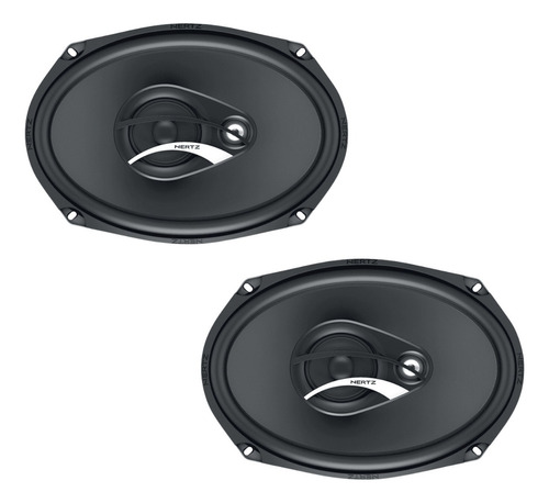 Kit Alto Falantes Hertz Dcx 690 6x9 Polegadas 180w Rms Par Cor Preto