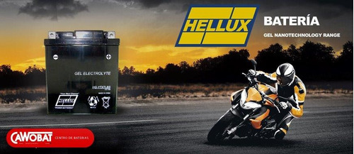 Batería De Gel Hellux Yb14l-a2 Para Motos, Cuatricic