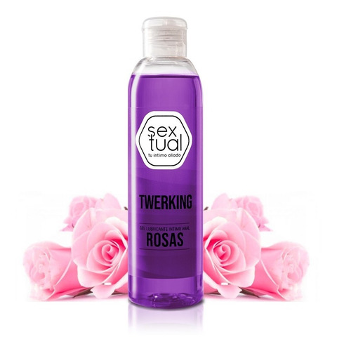 Gel Intimo Lubricante Sextual Twerking Rosas 200ml